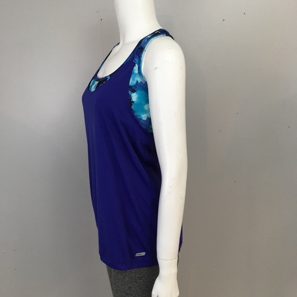 Athletic Works Built In Bra Racerback Tank Top - Picture 3 of 8